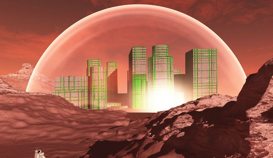 Mars Underground City 4 post