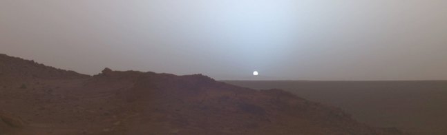 Mars-Sunset