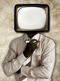 man-tv-representation