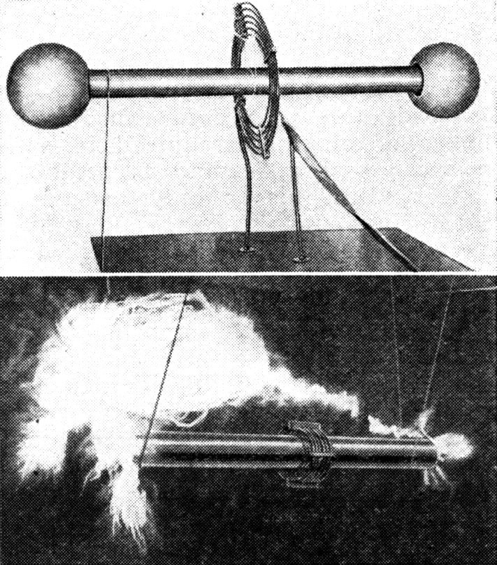 Tesla Coil active and inactive