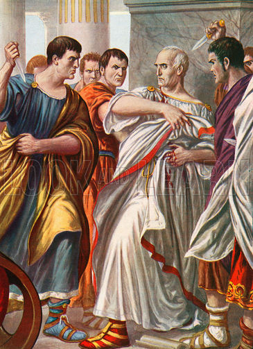 The assassination of Julius Caesar