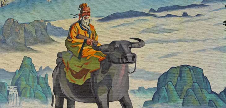 Lao Tzu leaves on water buffalo 2
