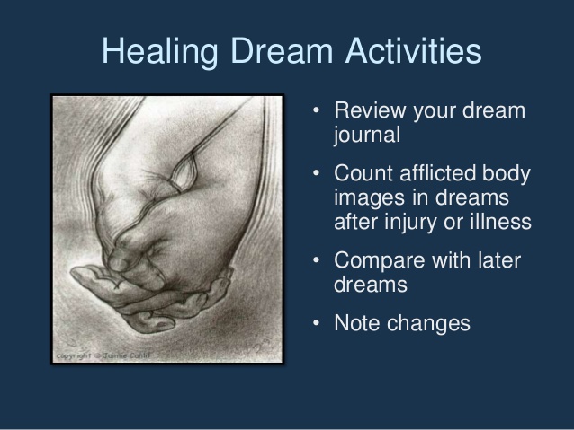 Healing Dream Activities slide