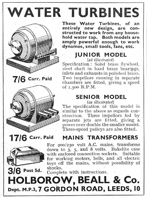 17-water turbine water motor