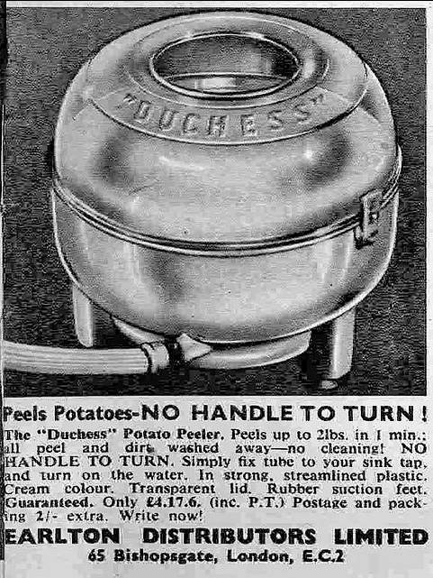 18-water motor potato peeler