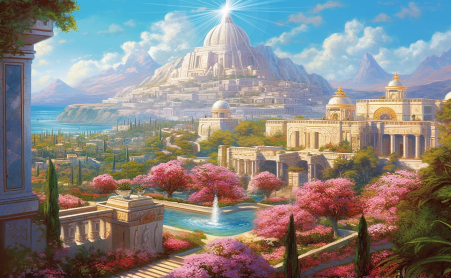 Atlantis-temples