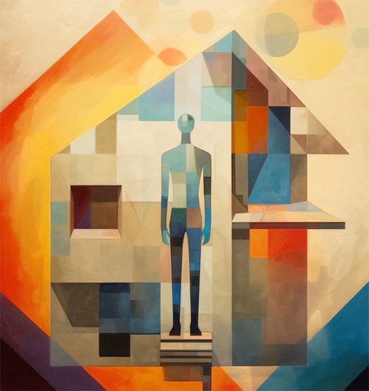 6-cubist-style-man-in-a-house