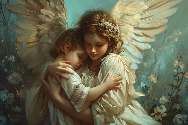 Embraced By Angels - Unariun Wisdom