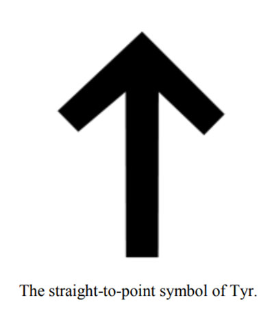 11-The-straight-to-point-symbol-of-Tyr
