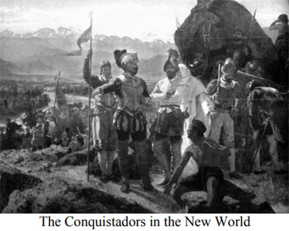 28-Conquistadors-in-the-New-World